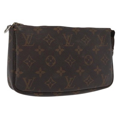 LOUIS VUITTON Monogram Pochette Accessoires Pouch M51980 LV Auth 172928