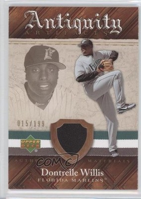 2007 Upper Deck Artifacts Antiquity 15/199 Dontrelle Willis #AA-DW 4r2