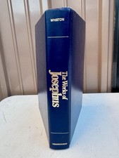 The Works of Josephus Hardcover 1980 Hendrickson William Whiston One Volume