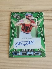 2024 Leaf Metal Baseball 1st Round Gems Green Prospect RC Auto #3/8 Kyle Teel 