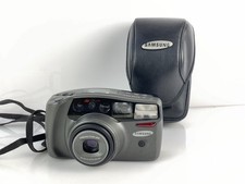 Samsung AF Zoom 105 S analoge Kompaktkamera 35 mm Vintage + Tasche getestet