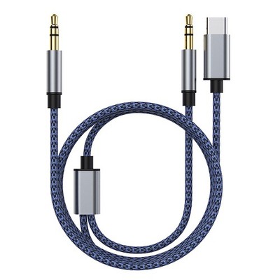 1Pcs Durable Vehicle Mount Audio Cable 3.5mm Car Aux Assorted Color