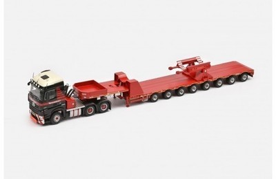 IMC 410088 MB Arocs 6x4+8x Semi Low Loader + LTM 11200 Saddles MAMMOET 1/50 MIB