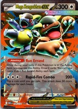 Mega Kangaskhan ex 104/132 Double Rare Mega Evolution Pokemon Holo TCG Card