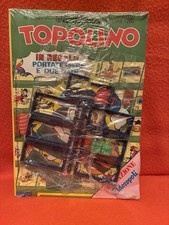 topolino blisterato originale 1539 gadget Allegato Porta tessere E Dadi Gioco