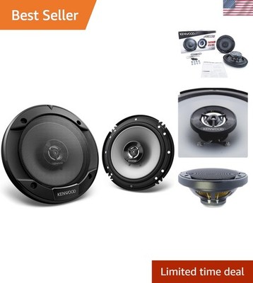 KFC-1666S 6.5-Inch 2-Way Car Speakers - 300W Power for Ultimate Sound Quality