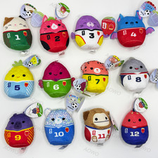 12PCS Set Mc DONALD'S Squishmallows World Cup 2026 Happy Meal Toys