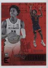2021-22 Panini Chronicles Draft Picks Essentials Red /149 Ayo Dosunmu #119 15cz