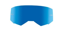 FLY RACING Zone Pro Goggle Adult Single Lens Blue Mirror/Smoke W/ Post 37-5427