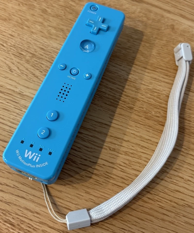 Nintendo Wii Motion Plus Blue Controller Box Tested Japan - Image 4 of 4