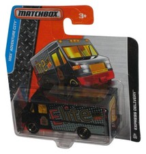 Matchbox MBX Adventure City 2015 Black Elite Express Delivery Toy Truck 21/125