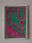 "Purple People Eater”, ACEO Original Art Painting by Austyn Q., 2.5x3.5 Inches — photo 2