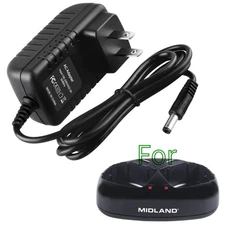 Power Adapter for Midland 18CVP8 REV B Dual Dock Desktop Charger Cord