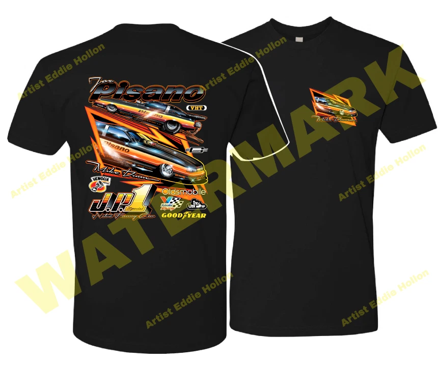 Joe Pisano Mike Dunn JP-1 Special 87 Nitro Funny Car T 恤 (287) — 第 4/4 张图片