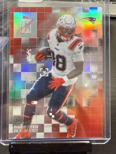 2025 Topps Signature Rhamondre Stevenson Red (RAW)