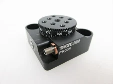 THORLABS PR005 COMPACT ROTATION STAGE WITH FINE ADJUSTMENT 8-32 & 4-40 TAPS