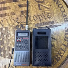 Uniden Bearcat BC 70XLT Handheld Scanner/Case / Battery- tested - Needs Battery