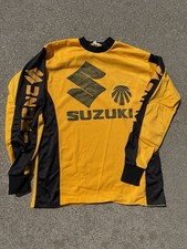 1970s VINTAGE SUZUKI OF VAN NUYS MX MOTOCROSS RACING JERSEY HARLEY SHIRT 70s 80s