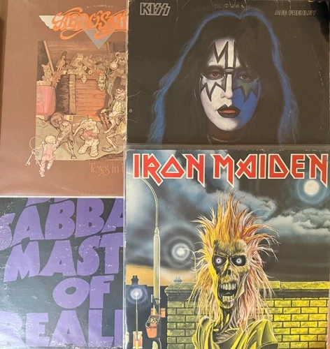 15 qulity titles RARE Heavy Metal lot Iron Maiden Black Sabbath Masters Reality