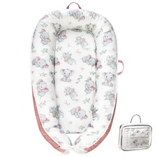 Morabloomy Portable Baby Lounger for Supervised Play/Rest Soft Breathable Infant