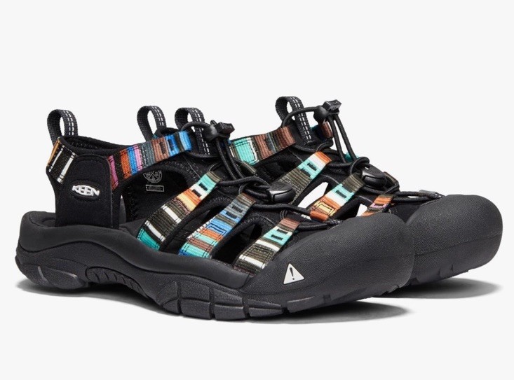 NUOVI KEEN sandali impermeabili donna taglia 5 M Newport H2 Raya nero 1003480