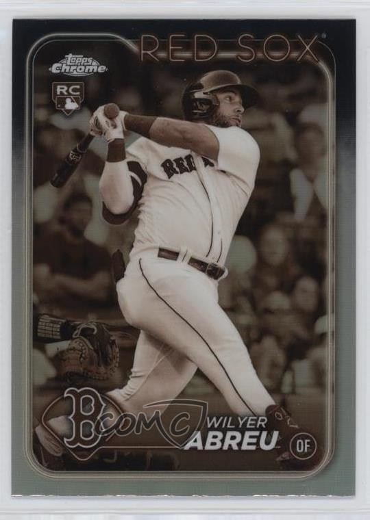 2024 Topps Chrome Sepia Refractor Wilyer Abreu #165 07i7