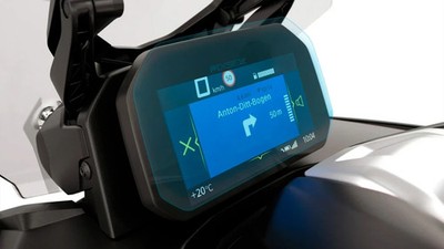 BMW C400 GT/X Tacho Glanz Displayschutzfolie