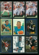 TOPPS/PRESSPASS/UPPER DECK FOOTBALL LOT (36) UNITAS,MCNABB,DAVIS,ELWAY + ROOKIES