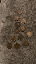 King George VI Farthing coins 1937 to 1952 - choose year