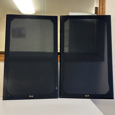 Read Pair KLH Linear Dynamics PR-950S Speaker 15'' Grill Covers Over