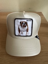 Goorin Bros The Farm Trucker Hat   Butch  Faux Leather NWT - RARE Color