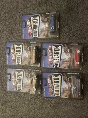 Hot Wheels Boulevard 2012 Mixed Set Of 5