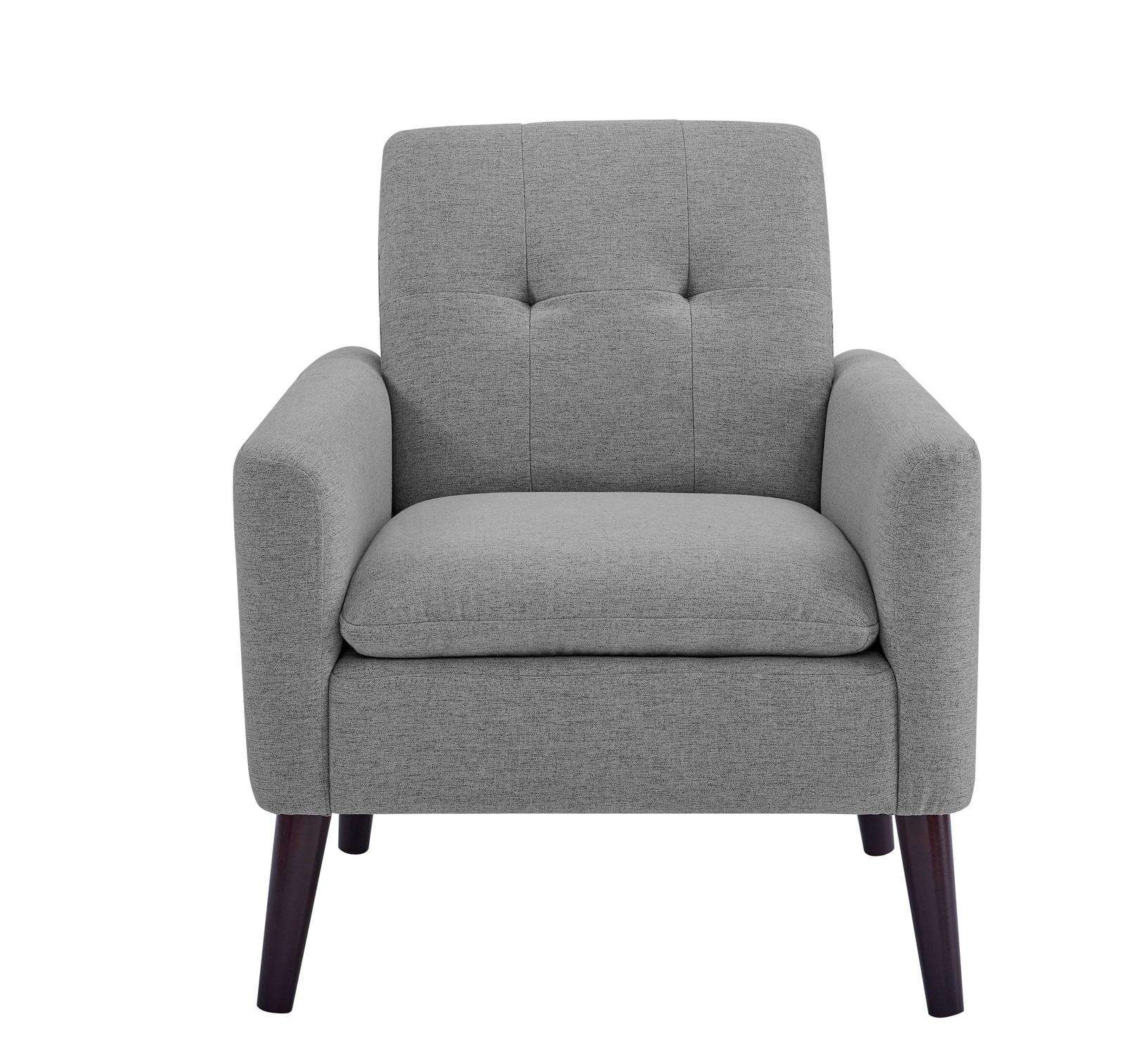 Tufted Upholstered Armchair with Stylish Comfort for Your Living Space