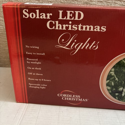 WESTINGHOUSE Cordless SOLAR LED CHRISTMAS LIGHTS 4 SNOWFLAKE SET #219114-08 EUC - Picture 3 of 8