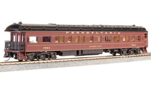 Coche de negocios BLI 8971 finales de 1940 PRR Z74D "Quaker City" con interior y LED NUEVO EN CAJA | Zustand: New