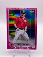 Max Kepler 2022 Topps Chrome Pink Refractor #58 Minnesota Twins Trading Card MLB