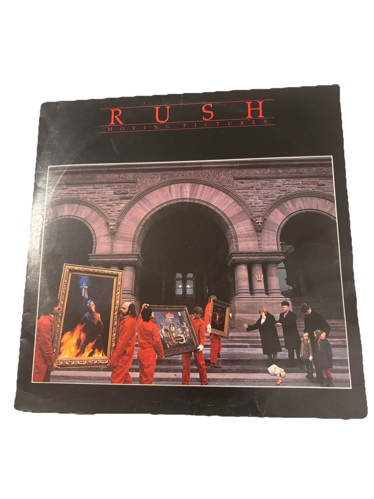 Rush - Moving Pictures Vinyl LP - 1981 US 1st Press MASTERDISK RL Robert Ludwig