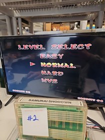 Samurai Shodown SNK NEO GEO MVS Cartridge Game 100% Authentic *SECURITY SEAL* #2