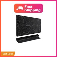 Large Gaming Mouse Pad, Waterproof Extra Large Mousepad with Stitched Edges ...