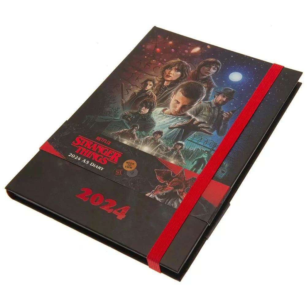 Stranger Things A5 Journal 2024 Organiseur Calendrier Agenda