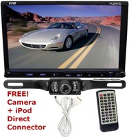 Pyle Pldn73i 7 2-din Dvd Cd Usb Sd Am/fm Receiver + Camera + Ipod Connector Pyle Pldn73i 7 2-din Dvd Cd Usb Sd Am/fm Receiver + Camera + Ipod Connector