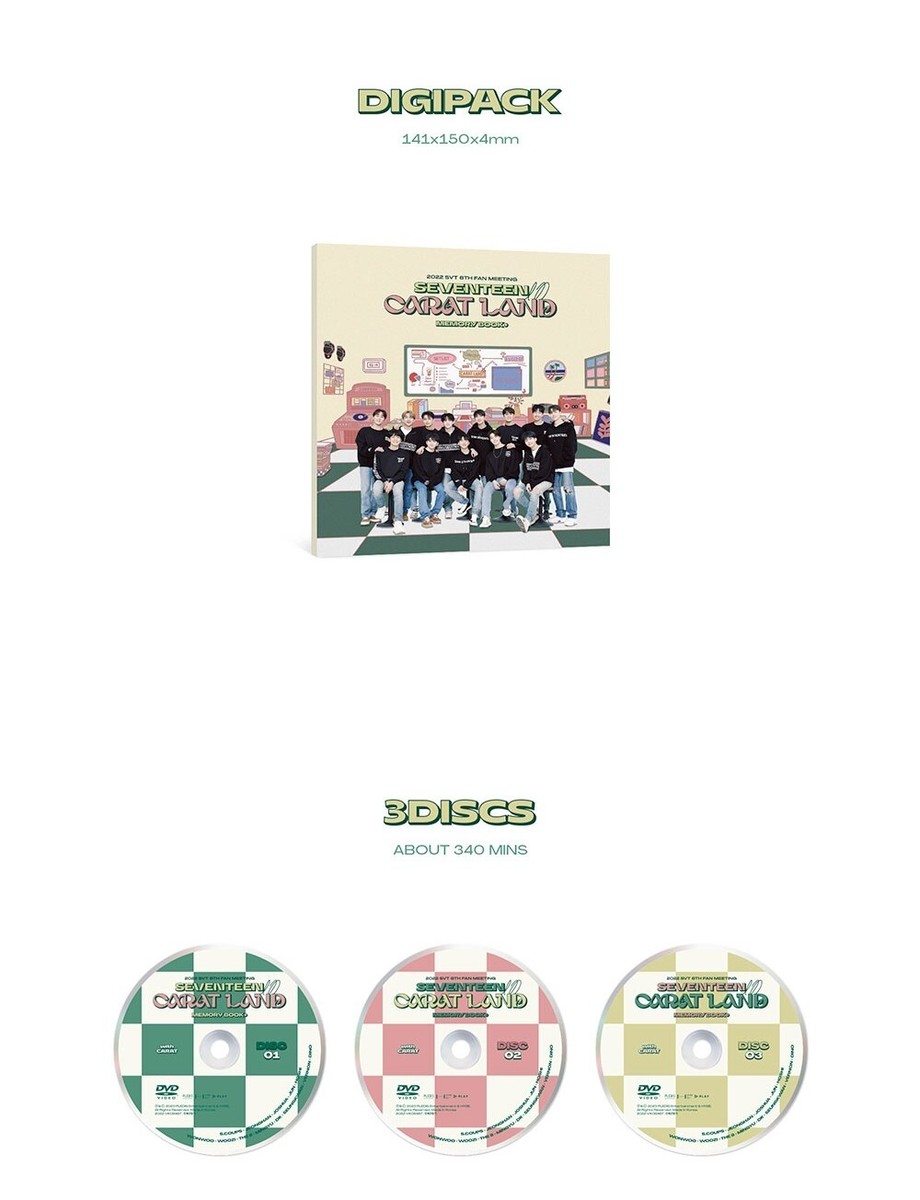 K-POP/アジア SEVENTEEN - 2022 SVT 6TH FAN MEETING  DVD SEVENTEEN 6TH FAN MEETING 2022 SEVENTEEN IN CARAT LAND