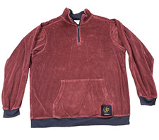 Vintage Sean John Velour Pullover Sweatshirt ...