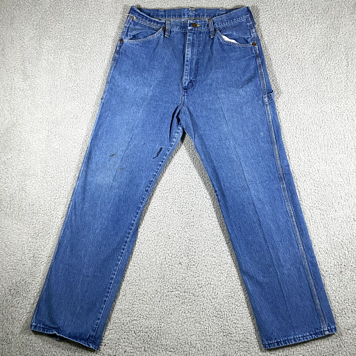 BEANページ VINTAGE BIG BEN Wrangler Work Blue Denim Jeans Men's 5RO9MDZ Talon