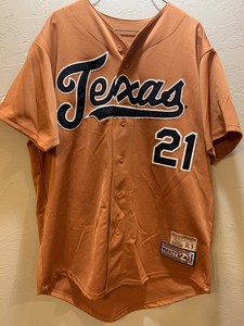 texas longhorn baseball jersey