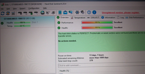 Seagate ST1000LM035 1RK172-570 disco rigido HDD da 7 mm 1 TB 2,5" novembre 2021 WU EB01 WQ9 - Foto 8 di 8