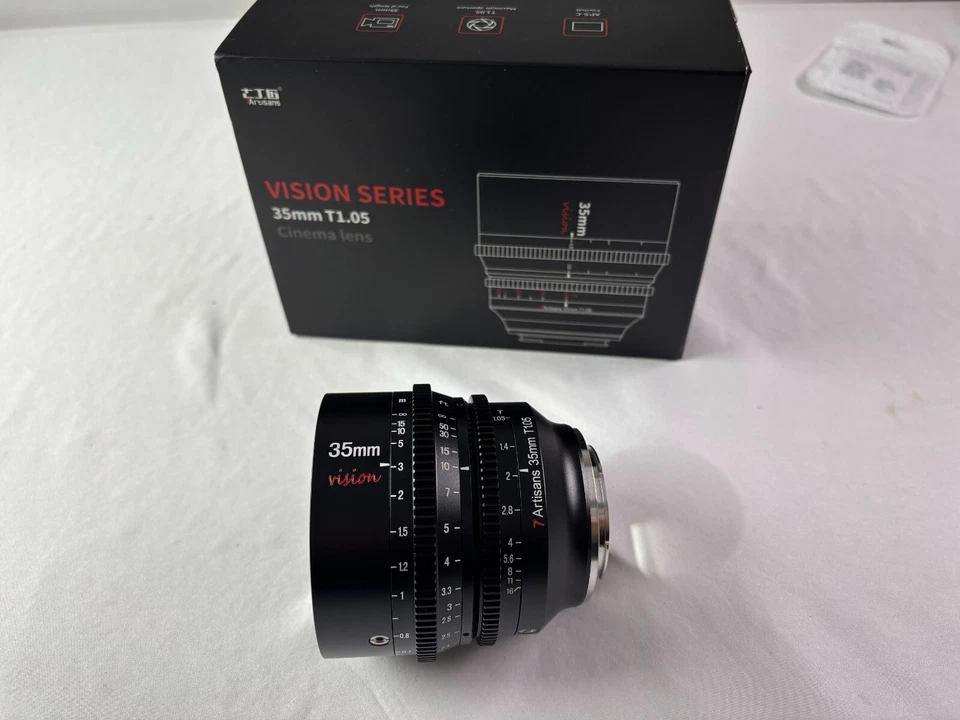 7artisans 35mm T1.05 Vision Series Cine Lens for (APS-C) Sony-E-Mount Camera - Image 2 of 4