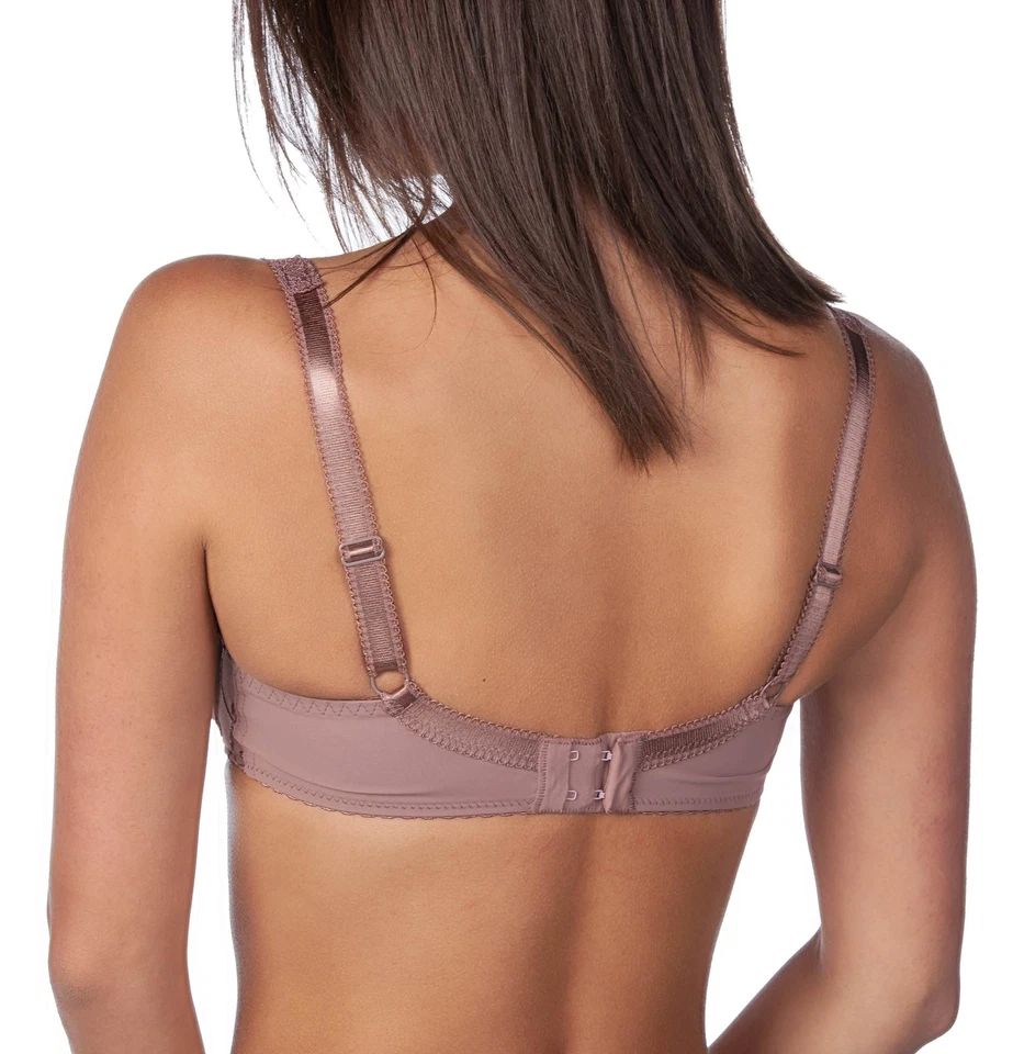 Alegro Lingerie Dreamweaver Unlined Underwire Plunge Bra 9025A BLACK - Image 2 of 4