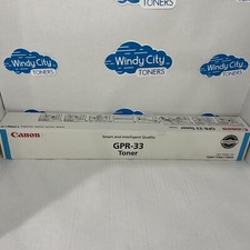 Canon GPR-33 Cyan 2796B003AA OEM Toner Cartridge For C7055 C7065 C7260 C7270 New