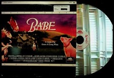 Babe LASERDISC Jim Henson Letterboxed Edition MGM/Universal VG 050625wr-31
